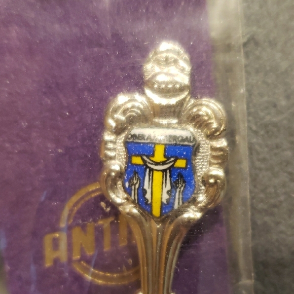 Vintage Sterling Collectible Oberammergau Souvenir Spoon - NOS - Picture 2 of 5